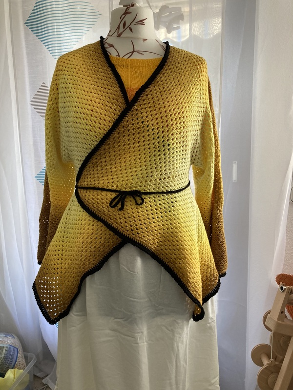 Schicke Jacke  aus 2 großen Gannys