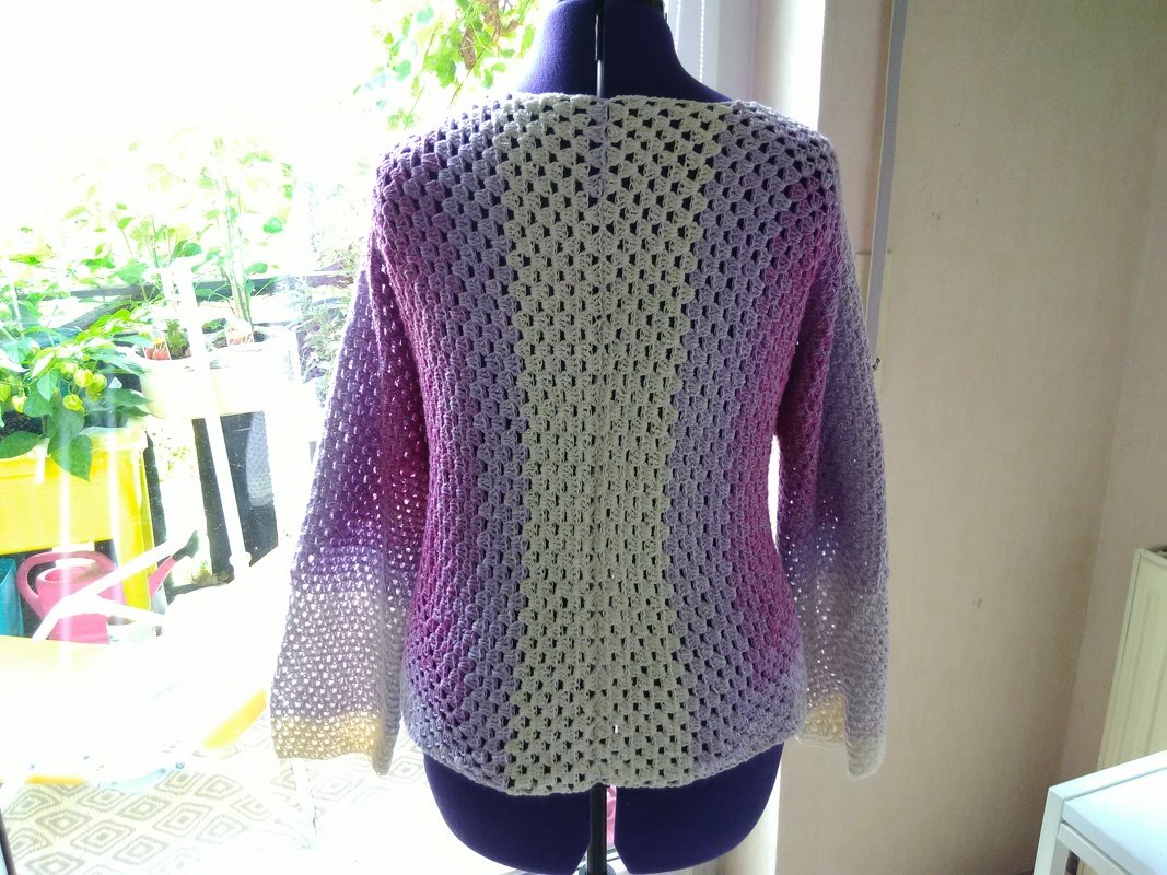 Schicke Jacke  aus 2 großen Gannys