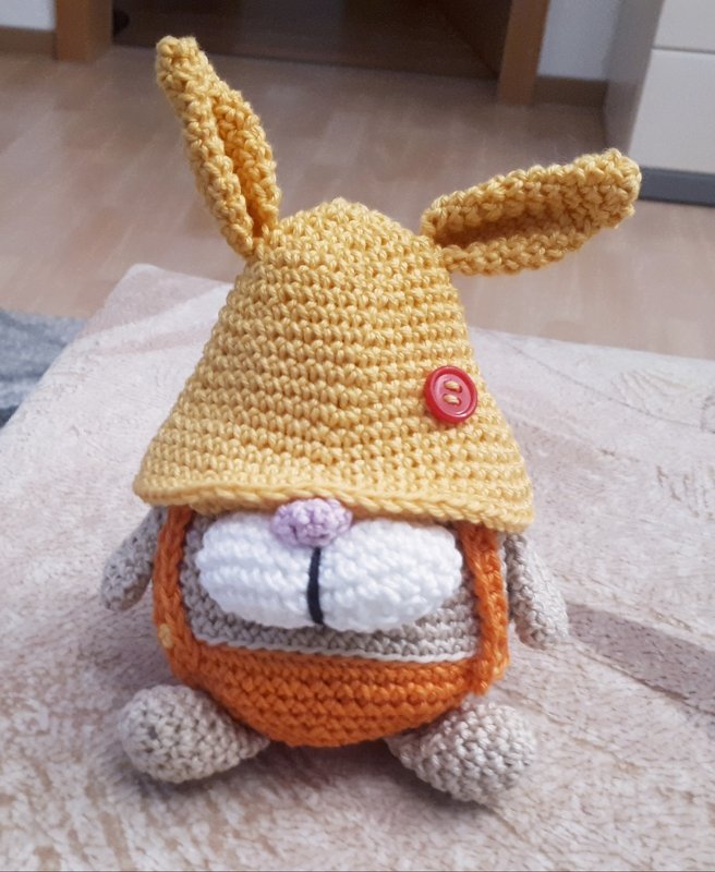 Osterhasen-Wichtel - Häkelanleitung