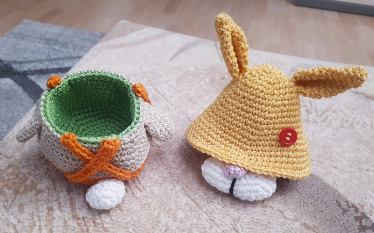 Easter Bunny Gnome - Crochet Pattern