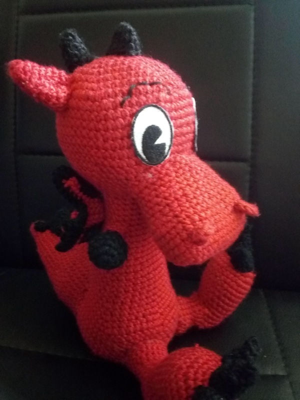 Häkelanleitung Haekelicious Drache 