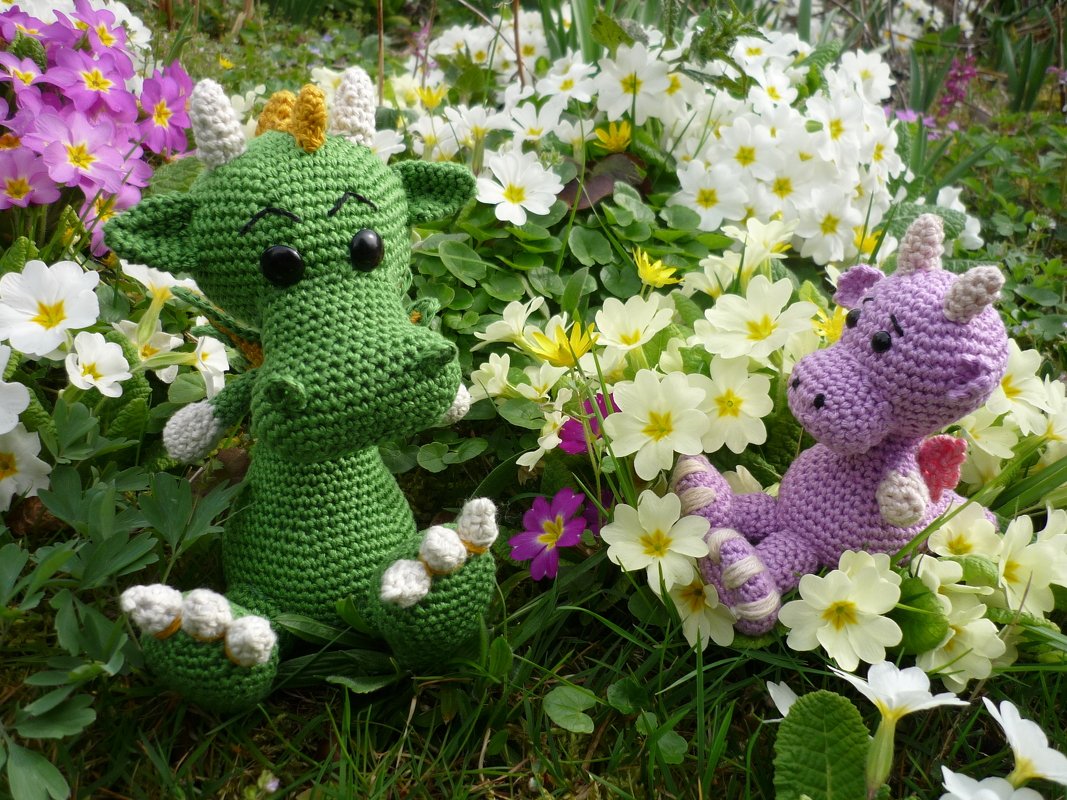 Häkelanleitung Haekelicious Drache 