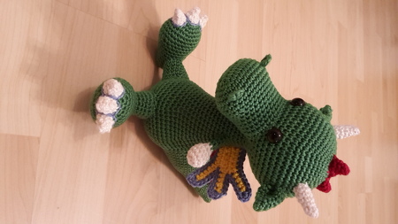 Häkelanleitung Haekelicious Drache 