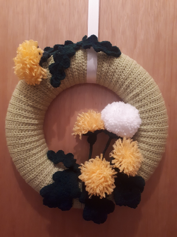 Frühlingskranz Löwenzahn