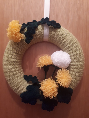 Mit diesem Kranz können wir den Frühling locken!