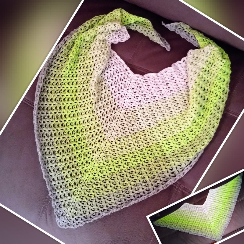 Häkelanleitung SABA V-Tuch