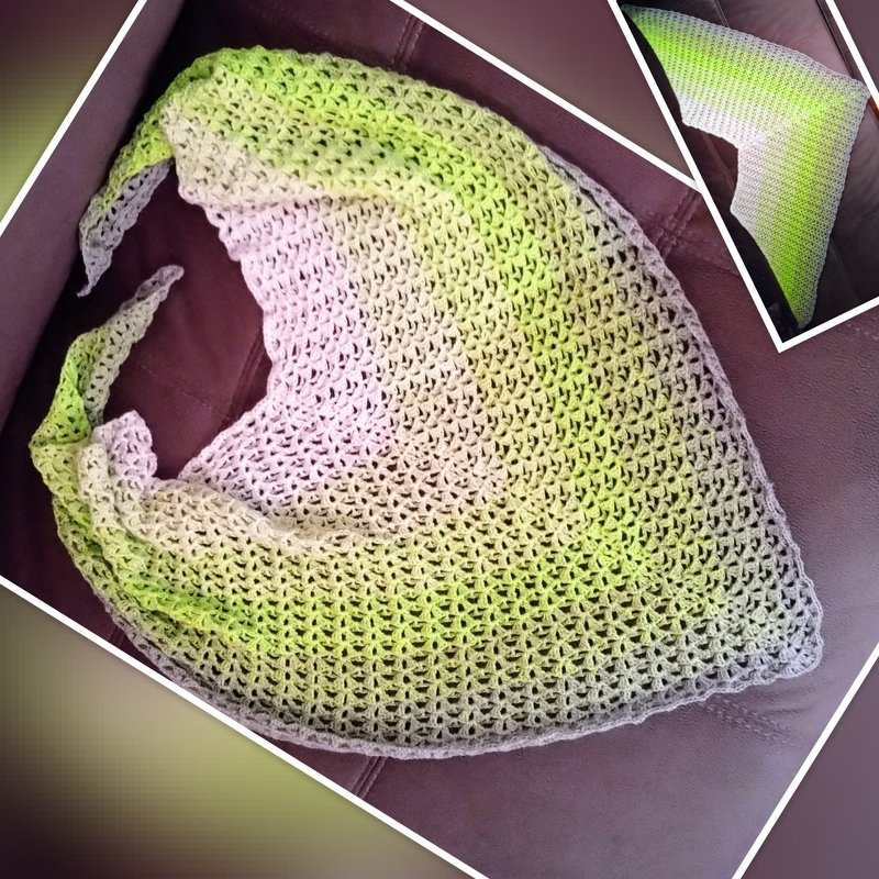 Häkelanleitung SABA V-Tuch