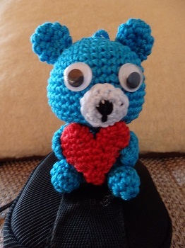 Crochet pattern Little baby bear