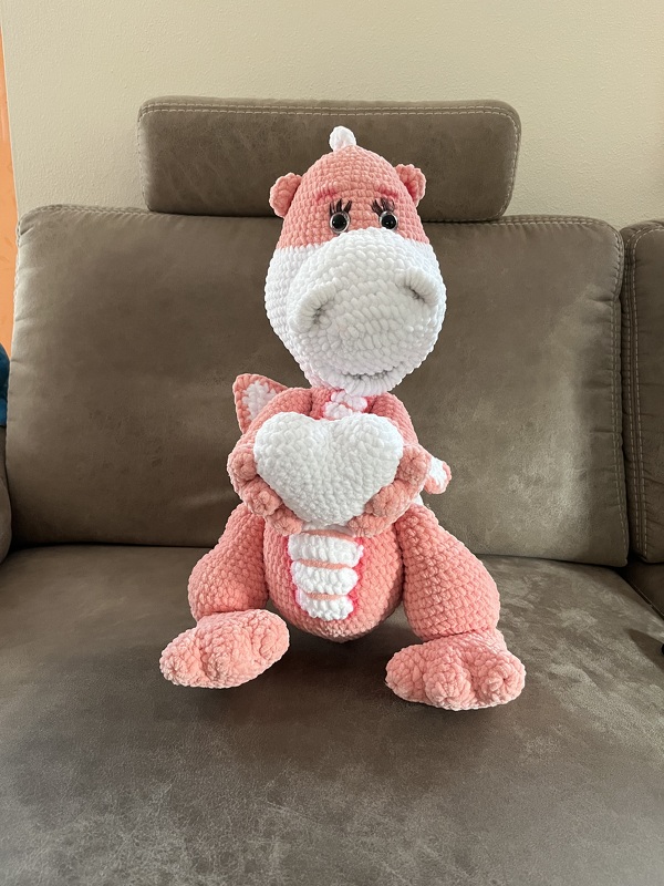 Crochet pattern Little Dragon