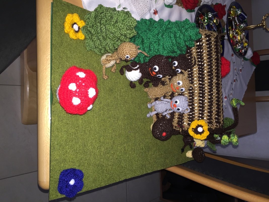 Mini Ameise freie Häkelanleitung FreeBook 