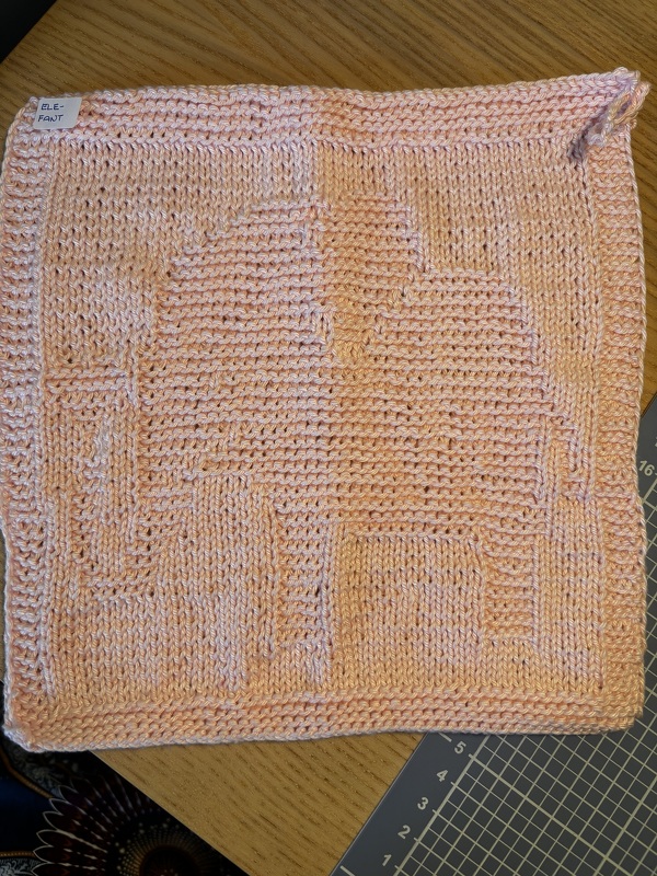Strickanleitung Spültuch / Waschlappen "Katzenliebe" - ganz einfach