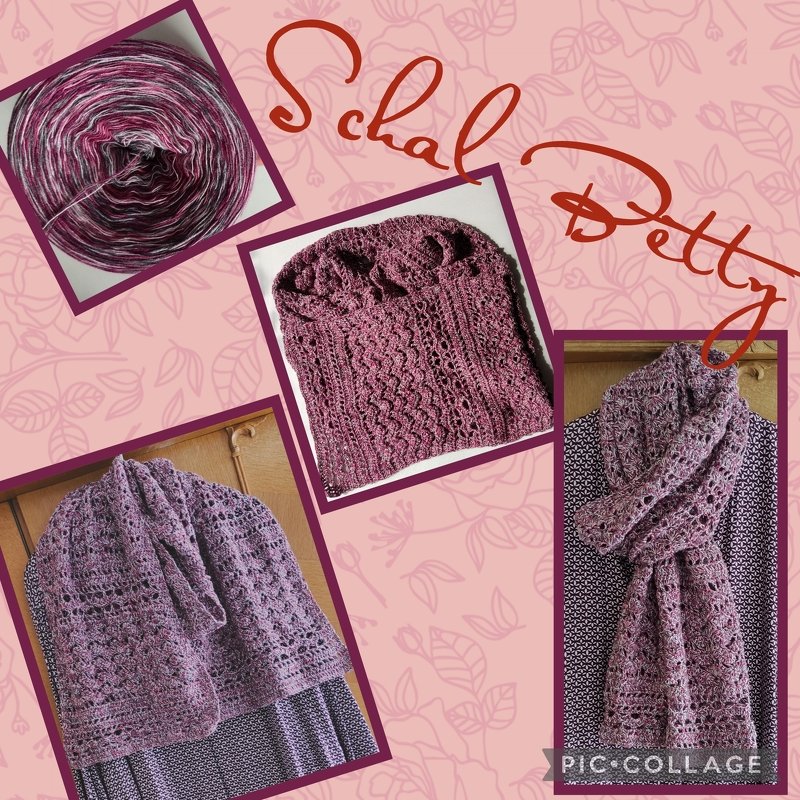 Häkelanleitung "Betty" für Schal, Loop und Stola