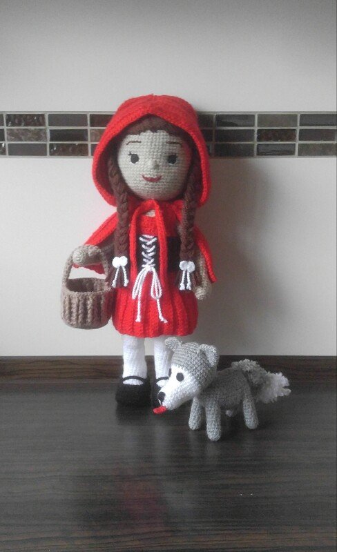 Märchenfigur Rotkäppchen