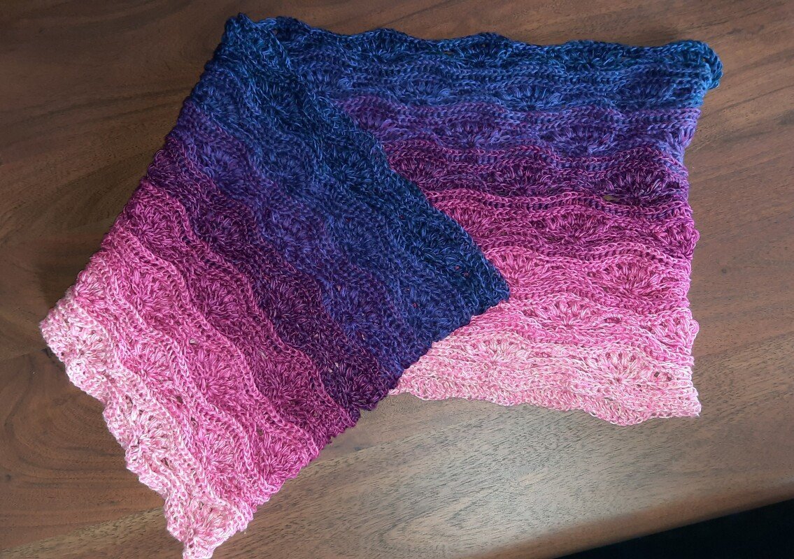 Crochet Pattern Loop Scarf "Galadras"