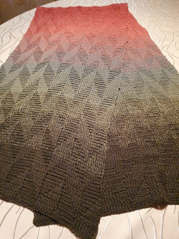 Scarf „Saima BE“ – crochet pattern