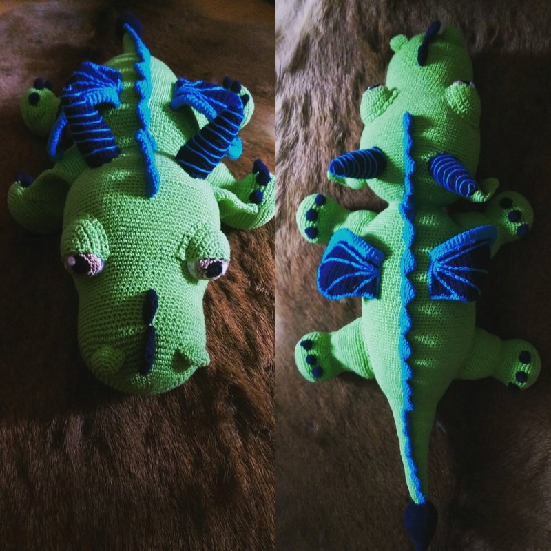 Dexter the dragon XXL