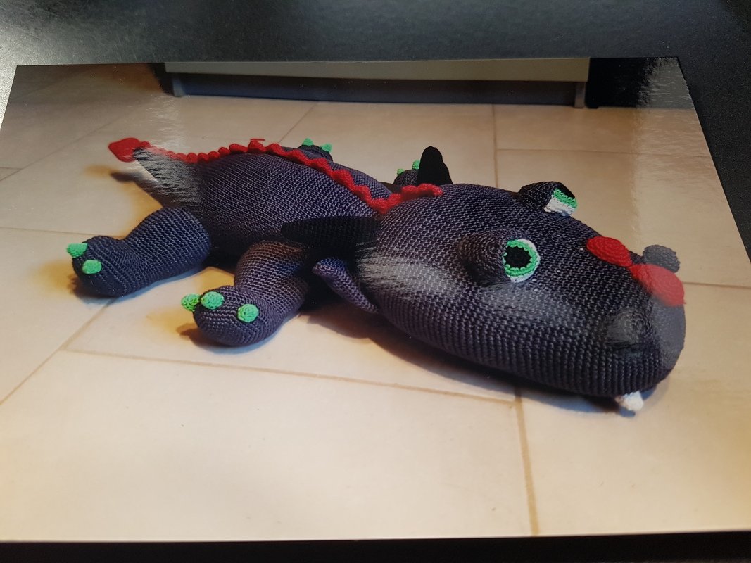 Dexter the dragon XXL