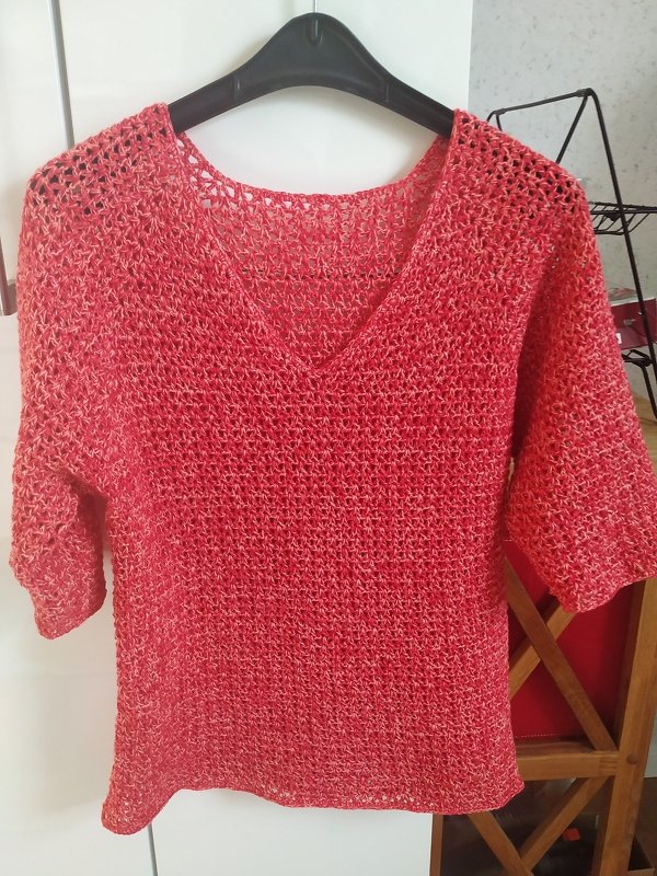 Shirt, Sommerpulli, Netzshirt "Liebelei", RVO, alle Größen