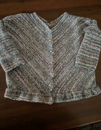 War sehr interessant mal so zu stricken. Hat echt spaß gemacht.