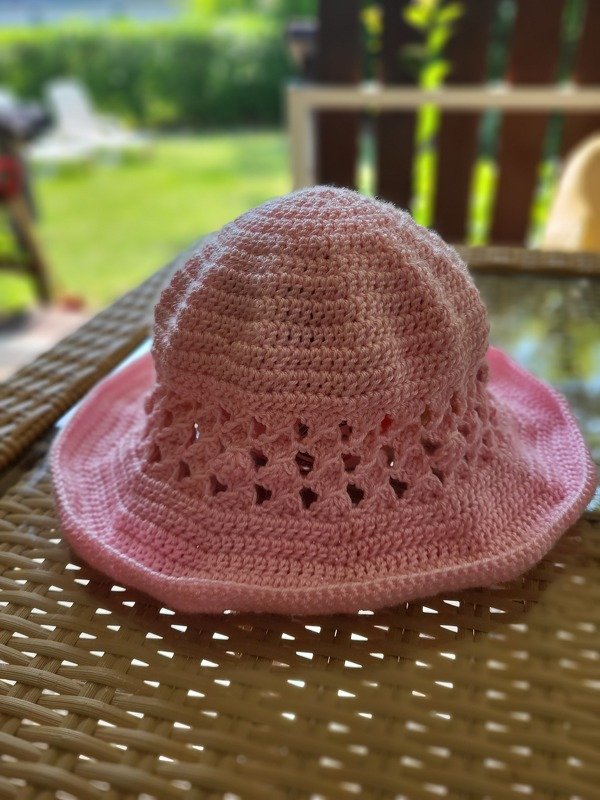 Häkelanleitung für den Sommerhut "Sunny"