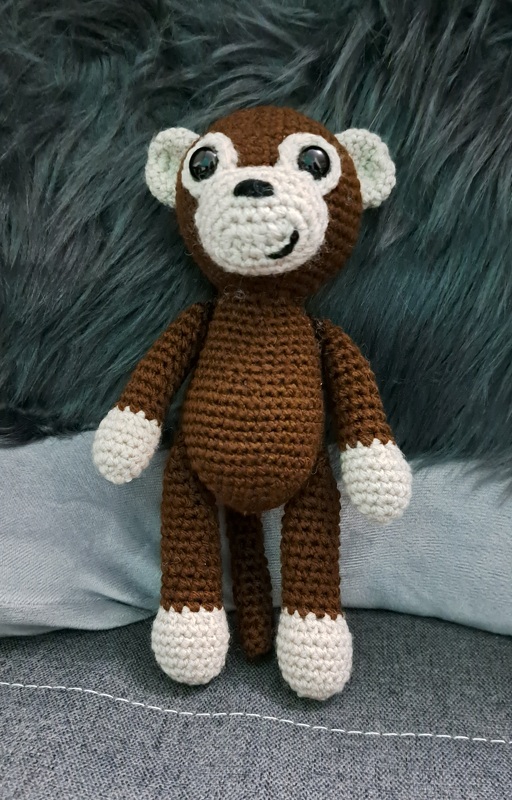 Safari Äffchen Häkelanleitung amigurumi