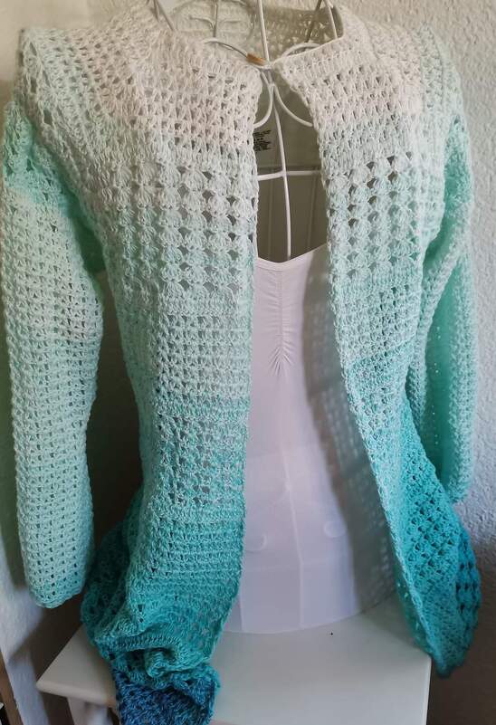 Häkelanleitung - Jacke / Weste "Chloé"