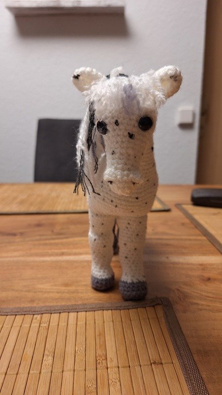 Pferd Stardust - Realistisches Pferd - Amigurumi Häkelanleitung