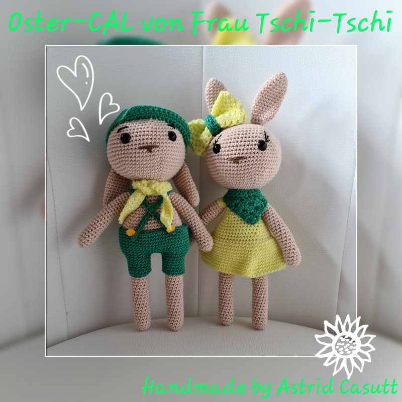 Häkel - Anleitung Osterhasen - Hasen - Amigurumi - Ostern