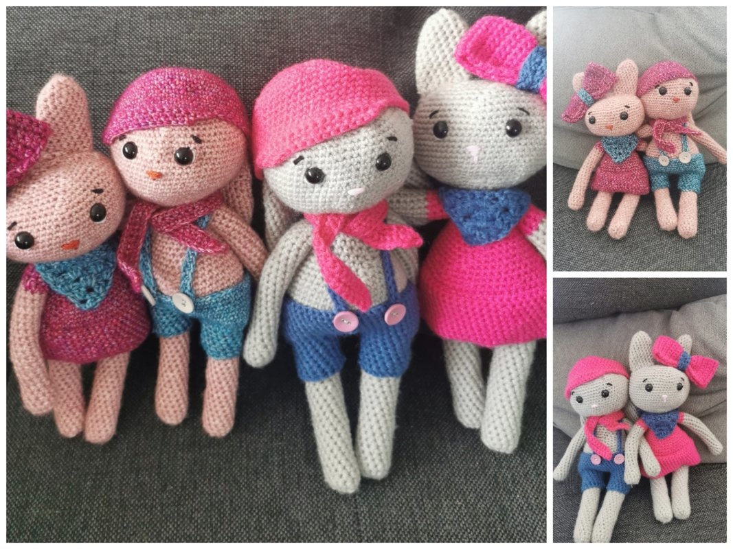 Häkel - Anleitung Osterhasen - Hasen - Amigurumi - Ostern