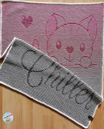 Ist das nicht ein total süßes Motiv? Die Anleitung ist sehr detailgenau und liebevoll gestaltet und so ist das Strickerlebnis garantiert. Man möchte die Nadeln gar nicht mehr beiseite legen, um das Motiv wachsen zu sehen. Die Mix it!-Serie kann beliebig kombiniert werden - Motiv und passenden Schriftzug aussuchen und los geht's!