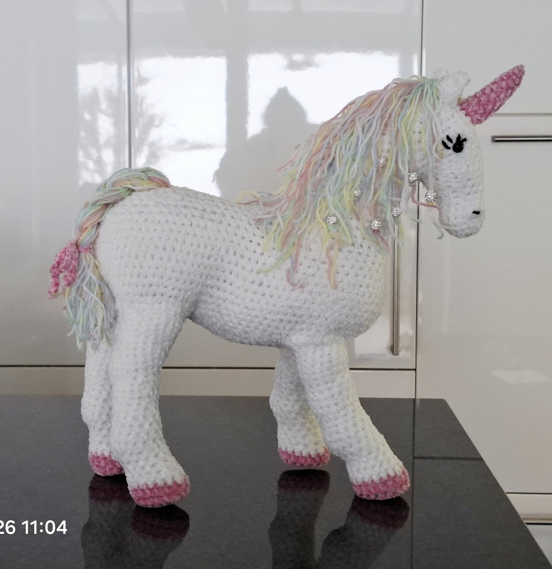 Unicorn Moondust - Amigurumi Häkelanleitung