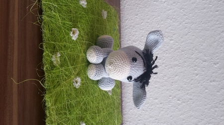 Esel Fidus - Amigurumiesel 