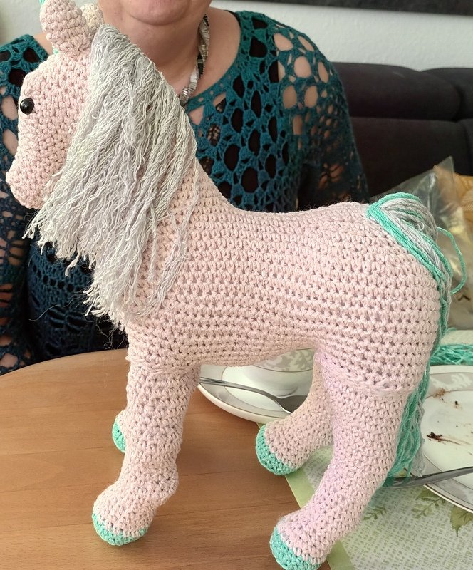 Sparset Pferd Stardust und Unicorn Moondust - Amigurumi Häkelanleitung