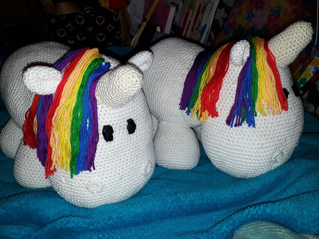 FreeBook Amigurumi Einhorn kostenlos Pferd 