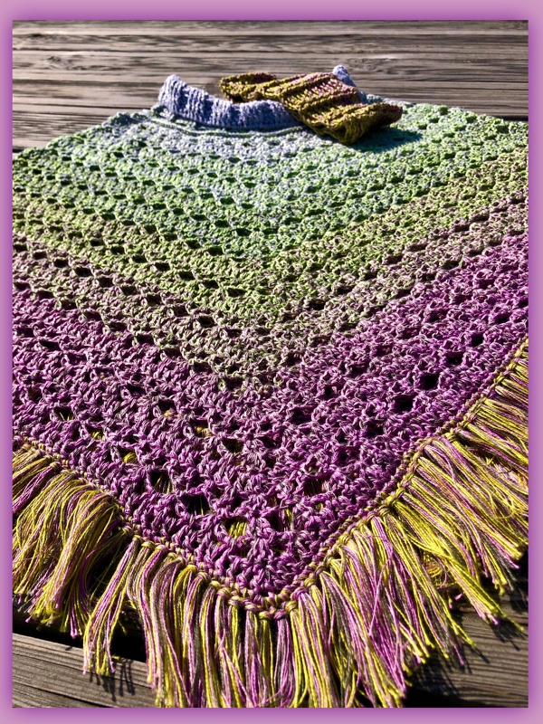 Schulterponcho  „Calonitcha“