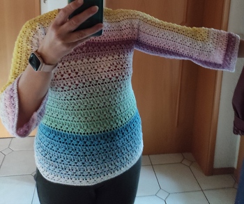 Eine Klasse Anleitung, toll beschrieben und ich habe meinen neuen Lieblingspulli.