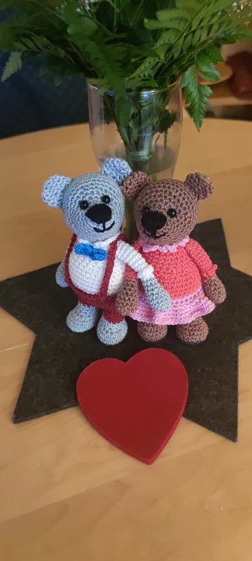Häkelanleitung Charmanter Bär