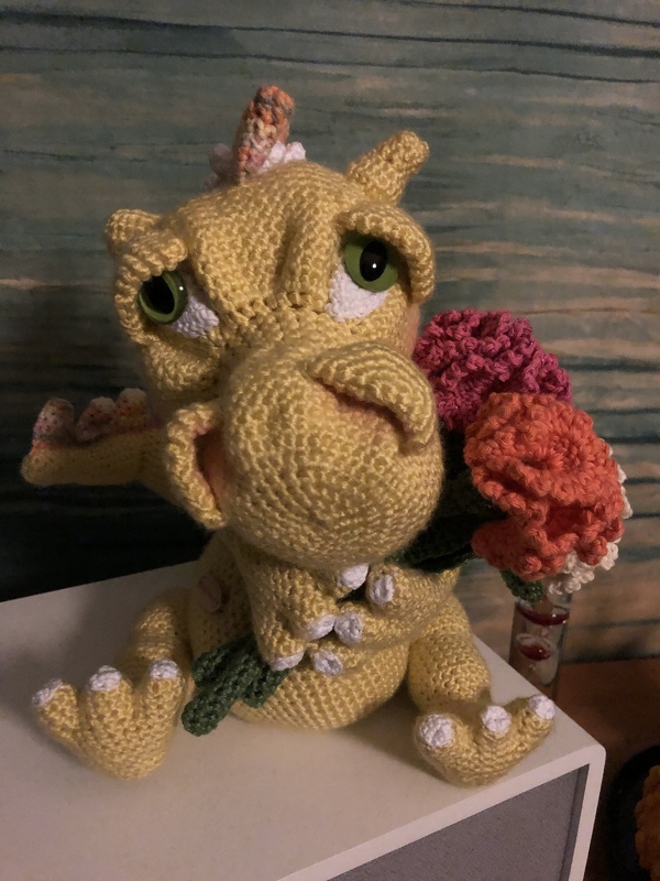 Häkelanleitung "Eis - Drache Sophia"