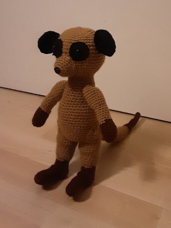 Häkelanleitung Erdmännchen Tim