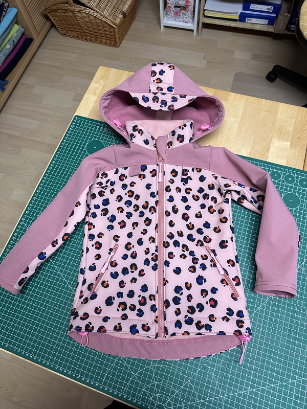 Softshelljacke Kinder – E-Book Schnittmuster Gr. 74-176 – Pepe