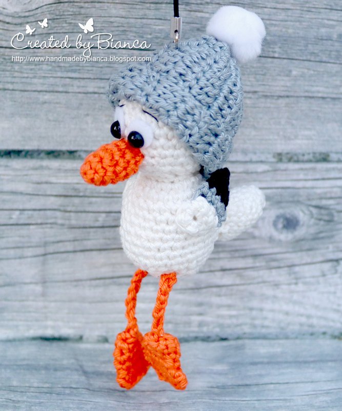 Häkelanleitung - Kleine Möwen