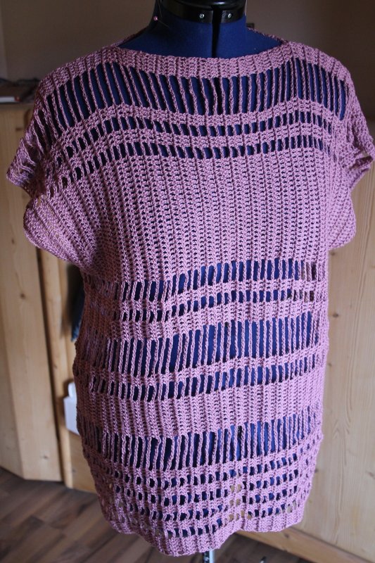 Häkelanleitung Pullover/Shirt Luftikussi