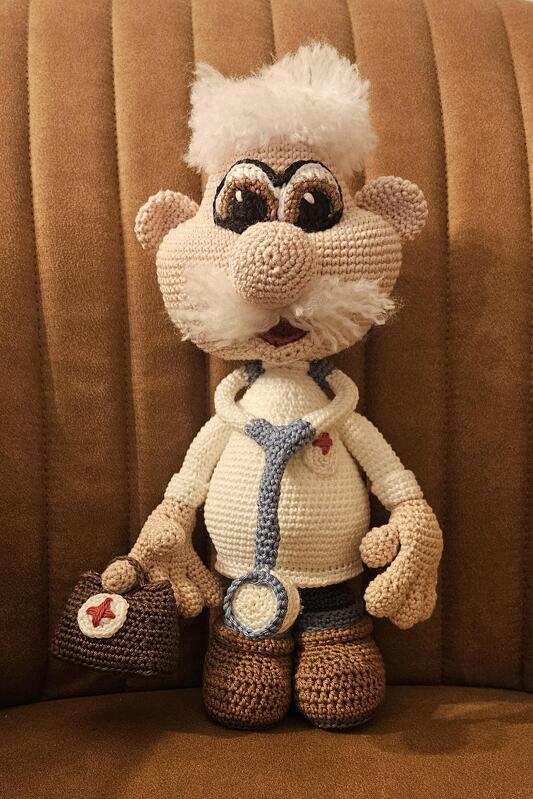 Doktor Norbert - Amigurumi Häkelanleitung