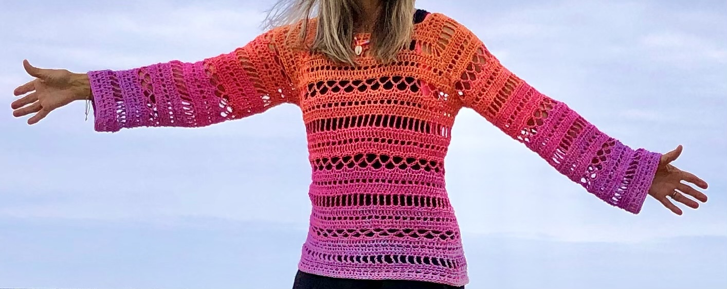 Häkelanleitung Pullover/Shirt Picabo