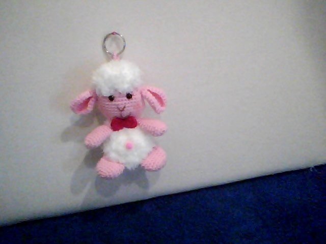 Amigurumi Schlüssel Anhänger Schaf PDF