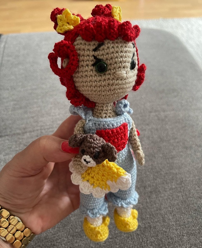 Häkelanleitung Puppe "Emma" | Amigurumi | Häkeltier | Sprache: Deutsch