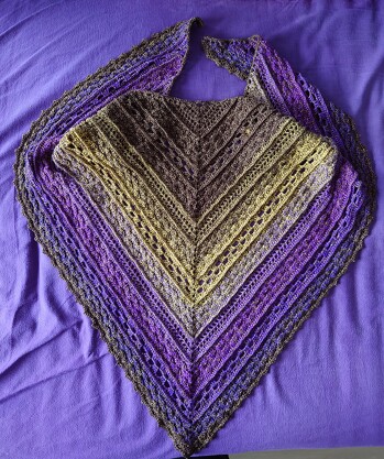 superschönes Tuch und super Anleitung