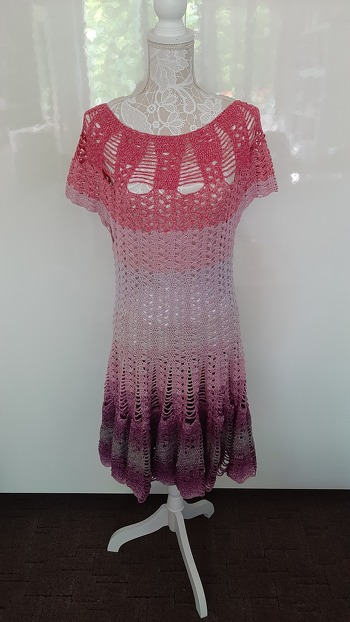 Leichte Anleitung, einfach nachzuhäkeln, hat Spaß gemacht. Ich werd sie auf jeden Fall noch mal häkeln, irgendwann.