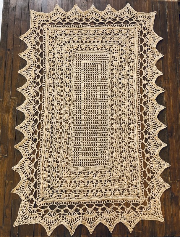 Häkelanleitung Tischläufer "Summer 2022" - 3 Größen