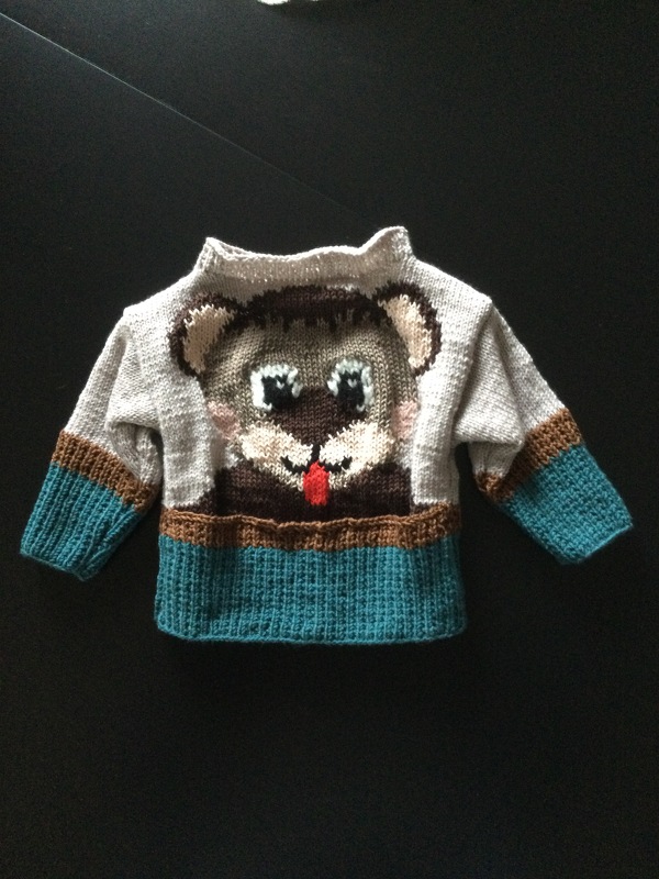 Manni Taddles - Babypullover mit Bärenmotiv